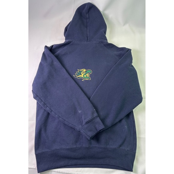 Vintage South Central Warriors Football Hoodie Badger Sport Green Gold Small S - Picture 3 of 11